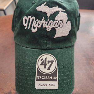 Authentic 47 Brand Michigan Clean Up